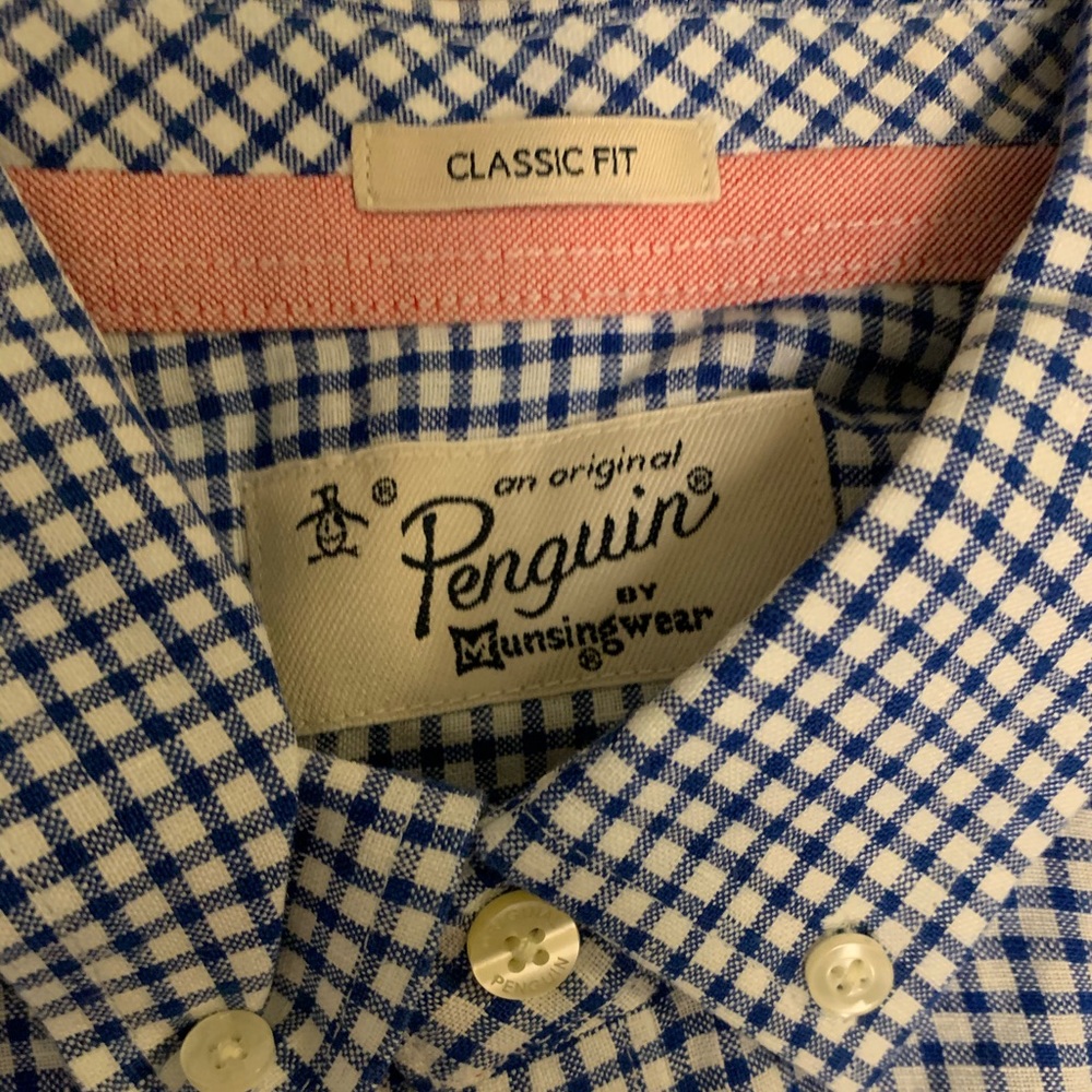 🐧 Penguin Classic Fit Med Men Button down Top
